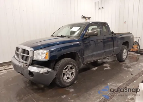 2005 Dodge Dakota Slt из США, поврежденный, VIN 1D7HW42N55S281506